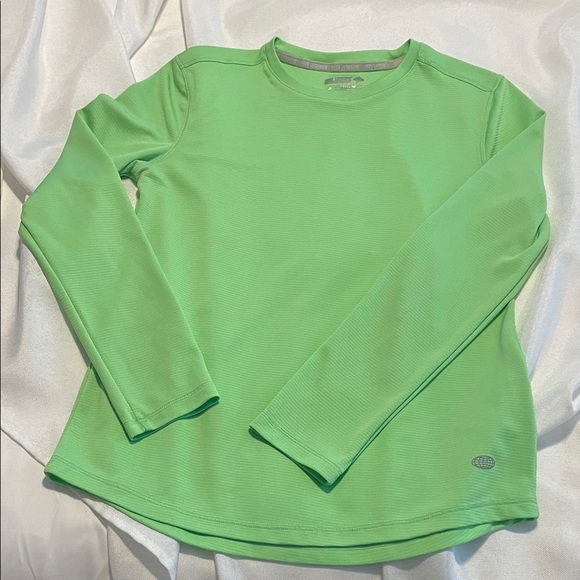 adidas Tops - Reel legends Vibrant Green Crew Neck Shirt